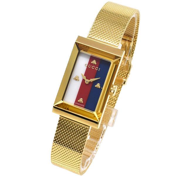 GUCCI グッチ 腕時計 YA147410 レディース G FLAME Gフレーム クオーツ