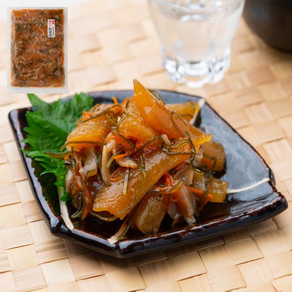 創業大正八年老舗数の子メーカー岡田商店自慢の逸品。漬け込み具合も歯ごたえを損なわないように見極めて製造。味付けも数の子を知り尽くしたメーカーだけに、ご飯、酒の肴、冷奴等様々な食べ方を楽しんでいただけます。