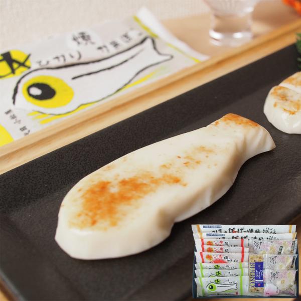福島 貴千 かまぼこ詰合せ めひかり焼蒲鉾×3 キンキ焼蒲鉾×3 蒲鉾イカ＆ペッパー×1 明太マヨ×4 さんまのぽーぽー焼風蒲鉾×2 【産直・メーカー直送品】