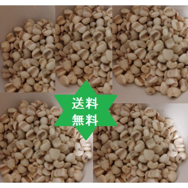 【健康食品】ハトムギ500ｇ皮去り5袋 ヨクイニン,送料当社負担,無添加100%,