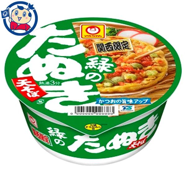 送料無料 カップ麺 東洋水産 マルちゃん緑のたぬき天そば 関西 101g 12個入 1ケース 北海道 沖縄 離島は送料無料対象外 大楠屋ストア Yahoo 店 通販 Yahoo ショッピング