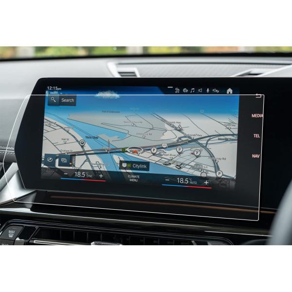 ruiya PET製フィルム 2023新型 BMW X1 iX1 3代目 ナビ 保護フィルム 専用 10.7インチ BMW 新型X1 ディス