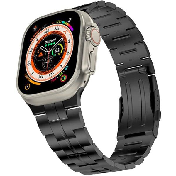 高級チタンバンド Apple Watch Ultra/Ultra 2 49mm専用バンド アップル 
