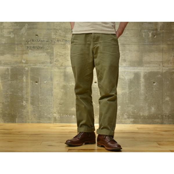 FREEWHEELERS（フリーホイーラーズ ）ミリタリートラウザーズ M-1942 TROUSERS オリーブH.B.T.