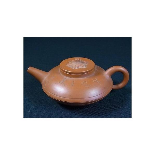 佐渡 無名異焼 三浦 常山 造 朱泥 茶器 急須 茶碗 湯冷 三点