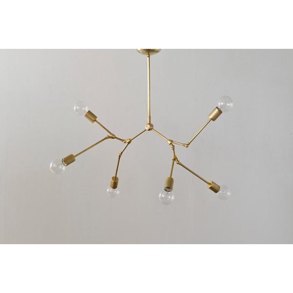 訳あり品　アクメファニチャーソリッドランプ ACME Furniture（アクメファニチャー） SOLID BRASS LAMP 6ARM