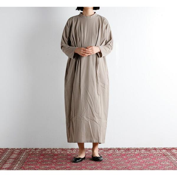 evam eva エヴァムエヴァ スタンドカラー ワンピース stand collar  