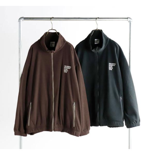 SALE40%OFF //PROGRESS RUNNING CLUB プログレスランニングクラブ 1998 FLEECE ZIP TOP 1998 ジップジャケット PRC-24AW 24