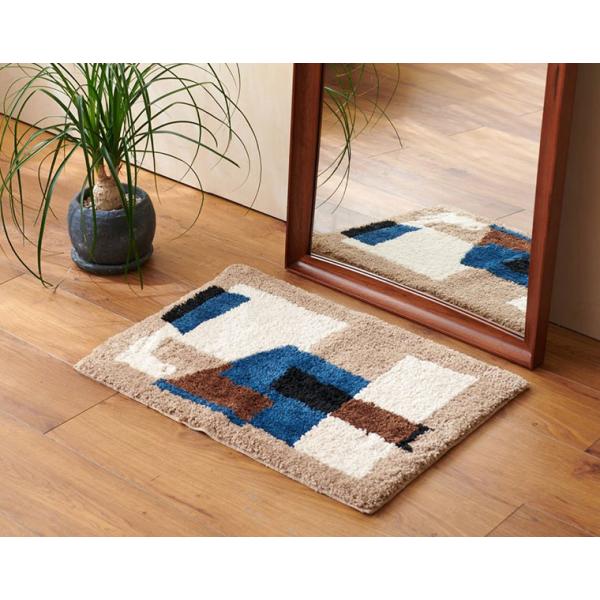 journal standard Furniture ジャーナルスタンダードファニチャー 家具　GEOMETRIC MAT 50×70　ジオメトリックマット　