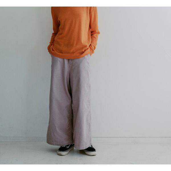 SALE40%OFF //MEYAME メヤメ MEY-2224 コーデュロイ サイドラインワイドパンツ CORDUROY SIDE LINE WIDE PANTS