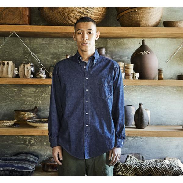 orslow オアスロウ 01-8112-81 STANDARD BUTTON DOWN SHIRT ONE WASH スタンダードボタンダウンシャツ ワンウォッシュ