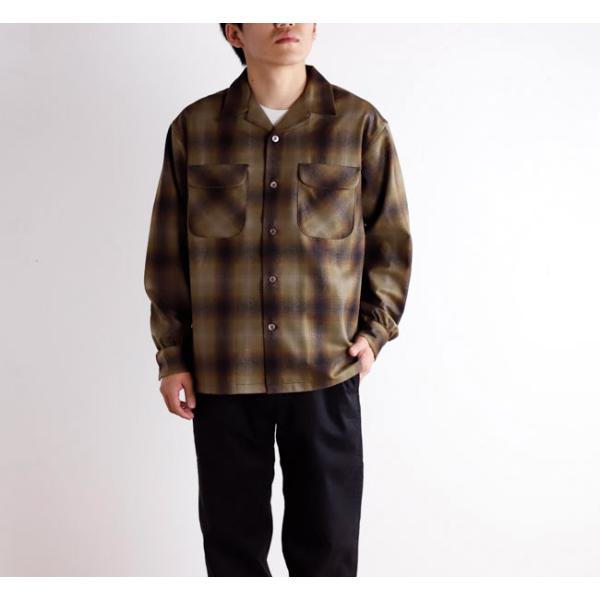 PENDLETON ペンドルトン 6575-6000 尾州産ウール オープンカラーシャツ