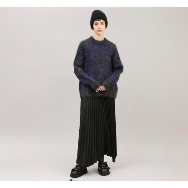 SALE40%OFF //SACRA サクラ 125530081 ジャカードニットプルオーバー MOHAIR PLAID JACQUARD TOP
