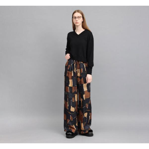 SACRA サクラ 126517112 ジオメトリック ペインティング パンツ GEOMETRIC PAINTING PANTS