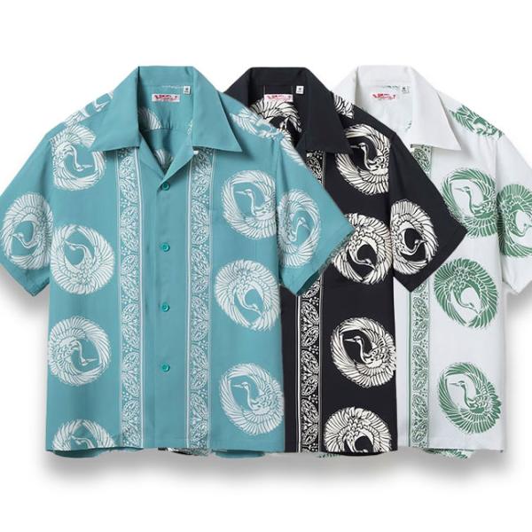 SUN SURF サンサーフ Lot No. SS39629 / RAYON HAWAIIAN SHIRT “ORIENTAL BORDER” ハワイアンシャツ アロハシャツ 半袖