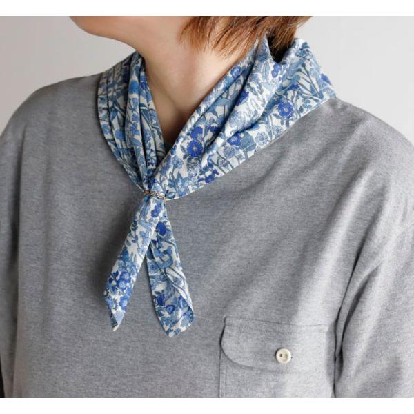 SALE40%OFF //Veritecoeur ヴェリテクール VC-2849 LIBERTY PRINT スカーフ