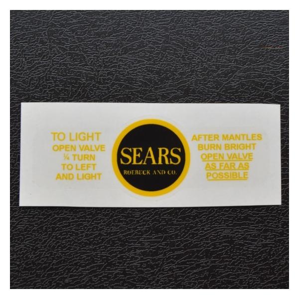 Coleman（コールマン） シアーズ ランタン デカール 初期モデル用 D210