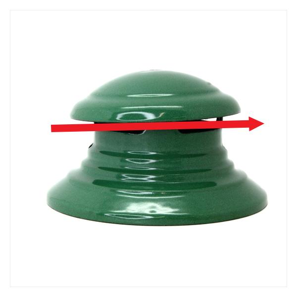 Coleman（コールマン） アウトレット 202 前期型 緑 ベンチレーター