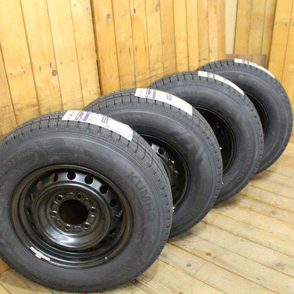 KUMHO 2025年製 即納 200系 ハイエース 純正 新車外し ホイール