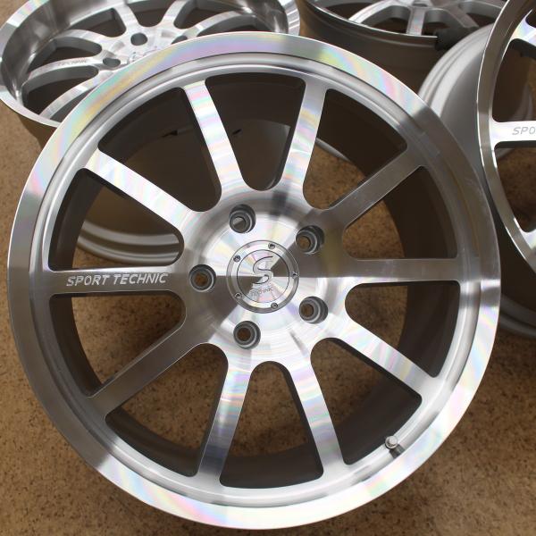 SPORTEC MONO10 19インチ ホイールセット シルバー系 SPORTEC MONO10 19インチ ホイールセット シルバー系 SPORTEC