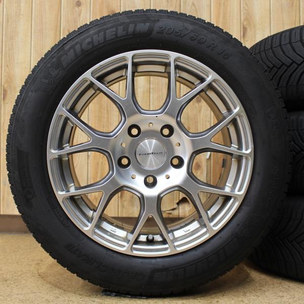 BMW 3シリーズ F30 F31 4シリーズ F32等 16インチ ユーロテック オールシーズン ミシュラン 205/50R16 タイヤホイール 4本SET