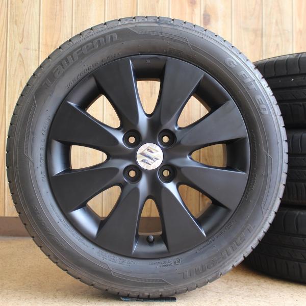 スズキ純正 15インチ ホイールキャップ付きタイヤ4本セット 185/60R15 oldgear-chiba_210706-5550-185s