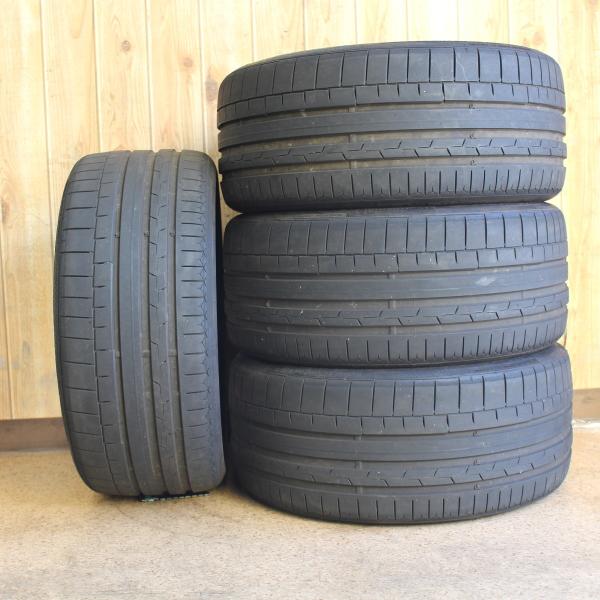 FK8 シビックタイプR 純正タイヤ 245/30R20 4本（ガリ傷なし） ContiSportContact HONDA シビック タイプR FK8 純正タイヤ