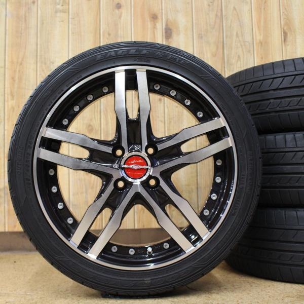 【セール】 16インチ 4本セット 195/45R16 値下げ AMEシャレン XF-55 - タイヤ/ホイールセット