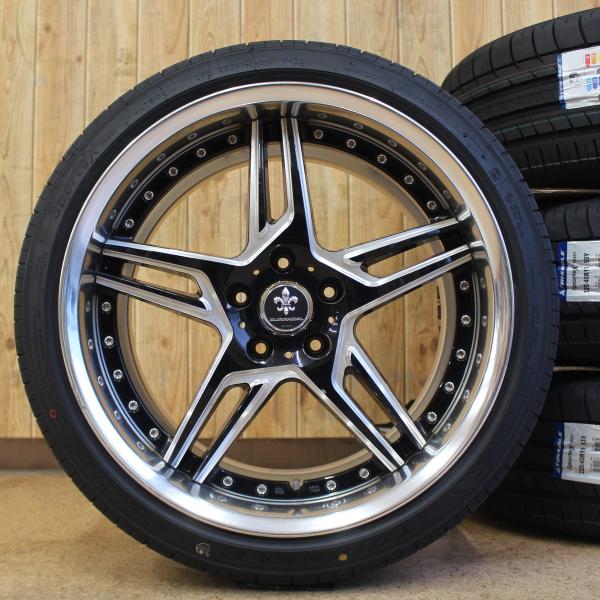 19インチ タイヤ付きホイールセット　WORK デュランダル oldgear-chiba_220320-8595-225255s