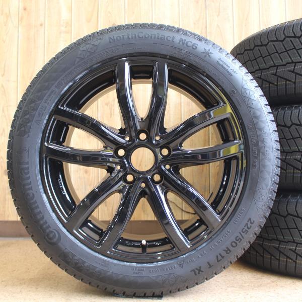 BMWで使用スタッドレスタイヤ225-50-17 1シーズン使用