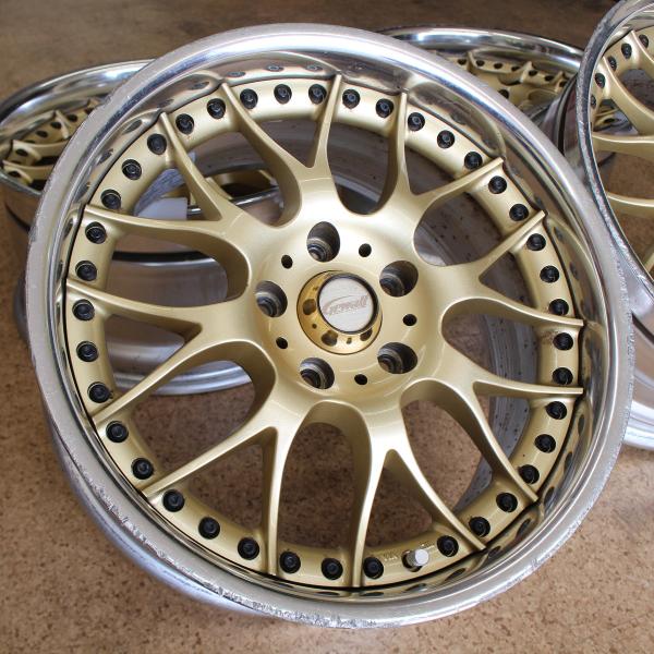 ＧＥＷＡＬＴ.ゲバルト.ＥＶＯ２、１８インチ／７．５Ｊ／５穴／１１４．３／＋５０ GEWALT.ゲバルト.EVO2、18インチ／7．5J／5穴
