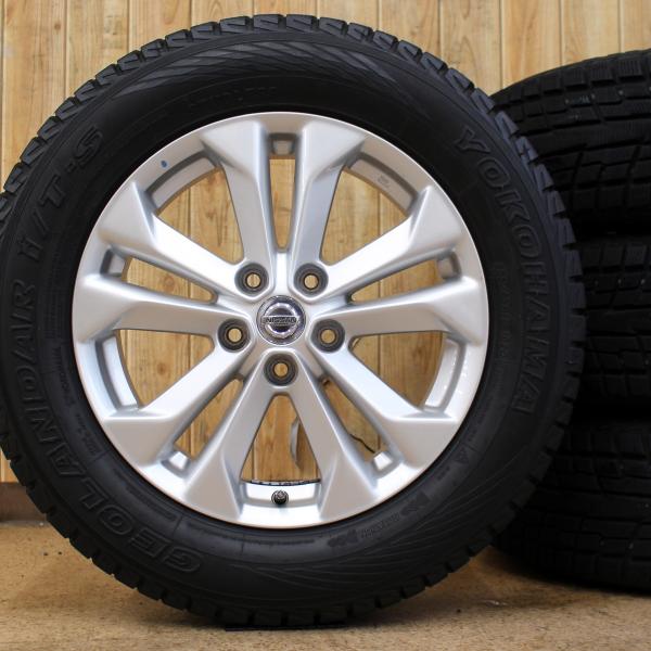 日産純正 T32 エクストレイル バリ山 国産スタッドレス 225/65R17 日産 - 日産 T32エクストレイル純正 225/65R17 2024年バリ山
