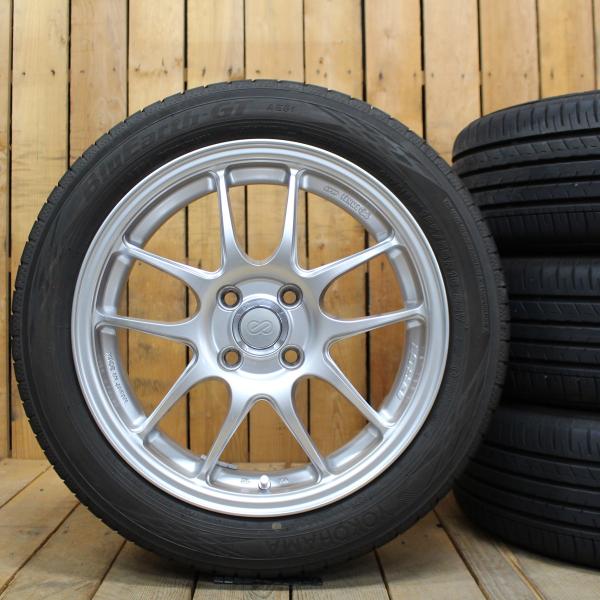 エンケイPF01 ブラック ホイールセット 16 インチ 188/55R16 ホイール・タイヤ・16インチ ｴﾝｹｲ PF01 新品ﾎｲｰﾙ＆ﾀｲﾔｾｯﾄ・13.5万円