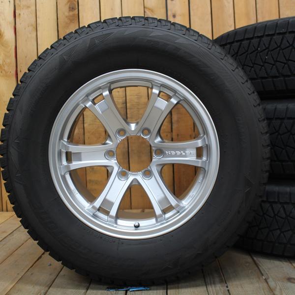 サーフより取外　265/65R17ブリザックDM-V2+社外ホイール　4本SET　プラド・ハイラックスにも？ oldgear-chiba_230929-7525-265st