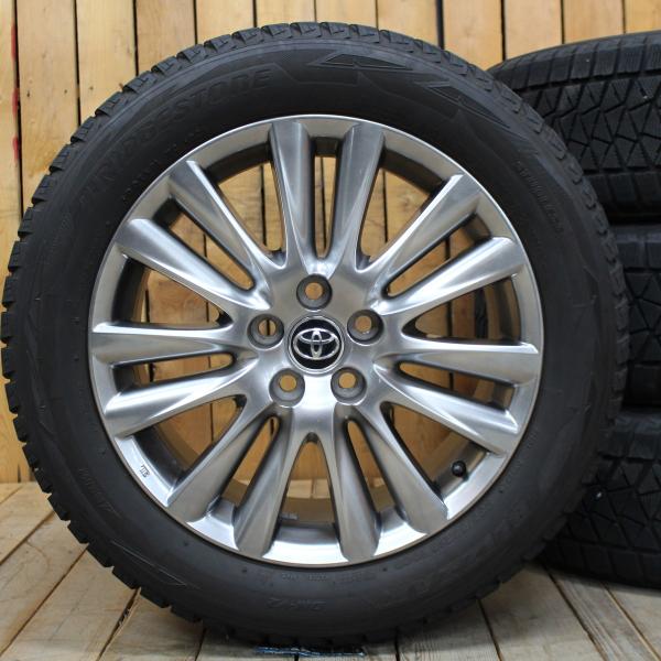 BS BLIZZAK DM-V2 235/55R18】【トヨタ ヴァンガード 純正ホイール 18