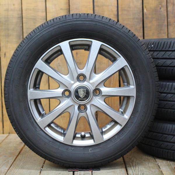 155/65R13 送料込み 4本 アルト/ekワゴン/ワゴンR 楽天市場】中古 155/65R13 タイヤホイール 4本セットAUTOBACS Maxran