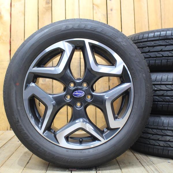 新車外し　4本　XVハイブリッド スバル純正 5H 100 7J +55 18インチ アルミホイール 新車外し 4本 XVハイブリッド スバル純正 5H 100 7J +55 18インチ