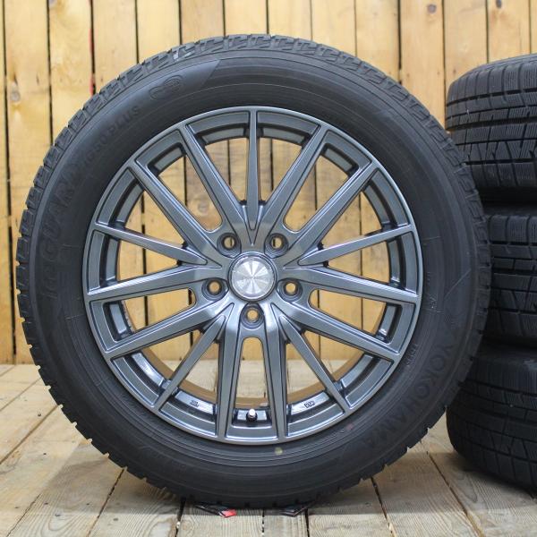 売約済　バリ山★安心の調整済み　215/60R17　エスティマ　カローラクロス　エルグランド　オデッセイ　アイスガード　IG50プラス iceGUARD エスティマ レクサスUX カローラクロス C-HR オデッセイ等 17