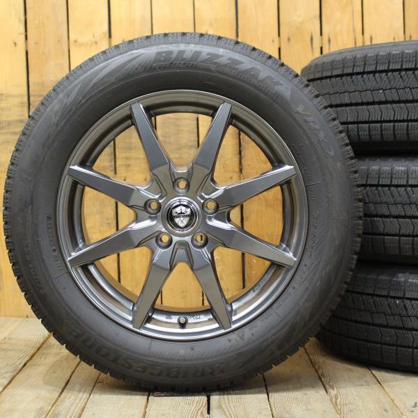 スタッドレス VRX2 215/60R17 C-HR エスティマ CX-30 ブリザック VRX2 CX-30 カローラクロス C-HR エスティマ オデッセイ等