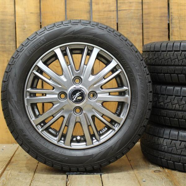 軽自動車 エッセ ミラ アルト ワゴンR スタッドレスセット 165/55R14 軽自動車 エッセ ミラ アルト ワゴンR スタッドレスセット 165/55R14