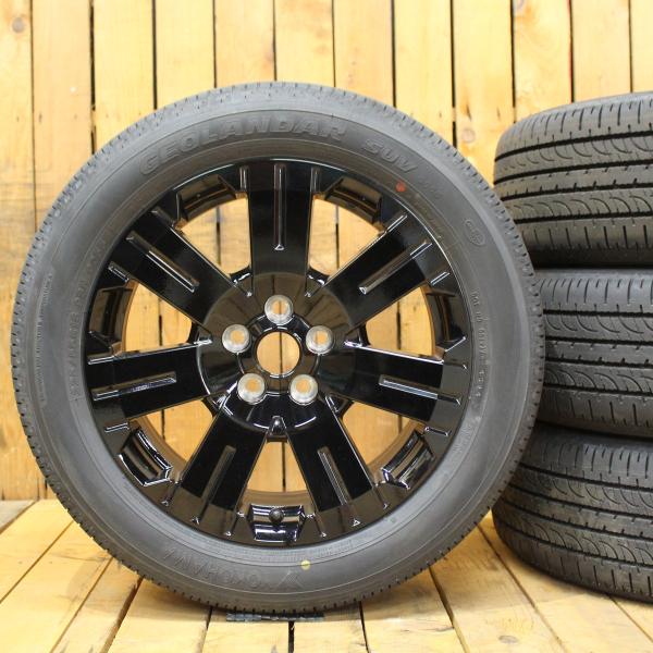 送料込❗️デリカD5 シャモニー純正タイヤ&ホイール　新車外し　225/55R18 デリカD5 シャモニー 純正タイヤ& ホイール 新車外し 225/55R18