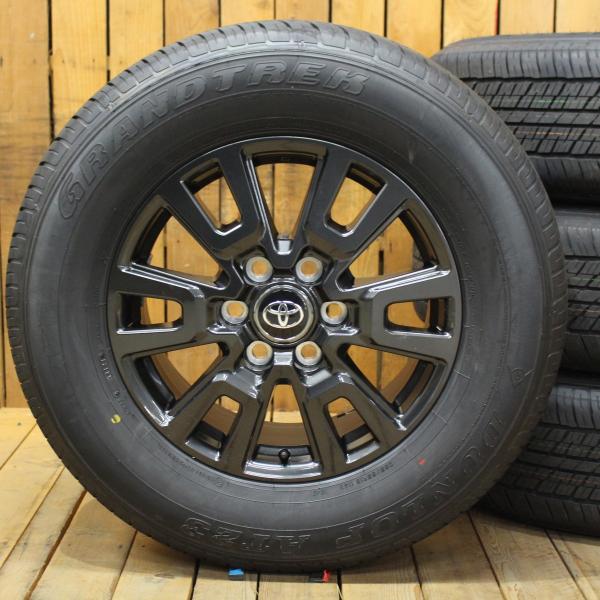 【最終セール‼️】ランドクルーザー250 純正タイヤ 新車外し ダンロップ 新車外し品 2024年製】トヨタ ランドクルーザー250 ZX 純正 18in 7.5J