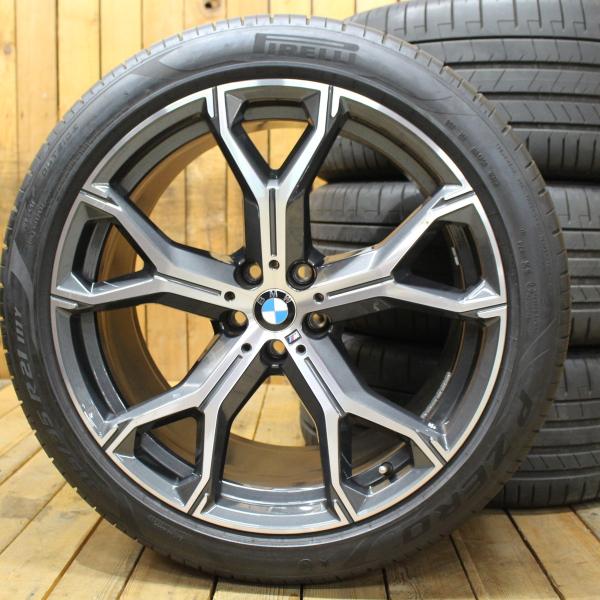 justin様BMWX5純正G05X621インチダブルスポークスタイリング742 BMW BMW G05 X5 純正 ダブルスポークスタイリング742M 21インチ 2023年