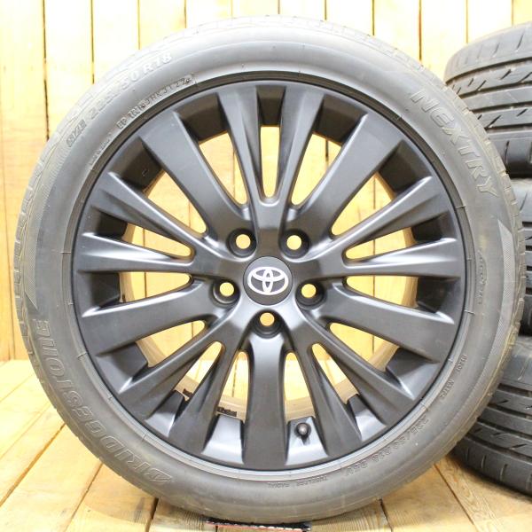 タイヤ新品 バランス済 YOKOHAMA iG52C 235/50R18 101T トヨタ 20アルファード後期 純正ホイール18インチ 7.5J5HPCD114.3+45　(VTK157) iceGUARD 2025年製 YOKOHAMA 235/50R18 101T XL iG52c ヨコハマタイヤ
