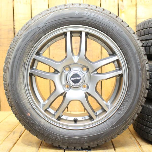 美品 スタッドレスセット アクア、フィット、シャトル など AIRNOVA WINTER MAXX グレイス インサイト フィット シャトル アクア ヤリス 等