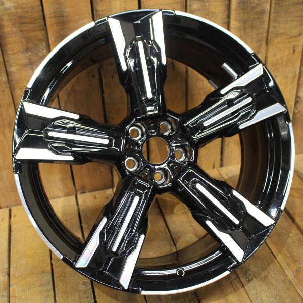 BMW BMW X3 G45 純正 21インチ 9J+24 5H-112 ブラックポリッシュ