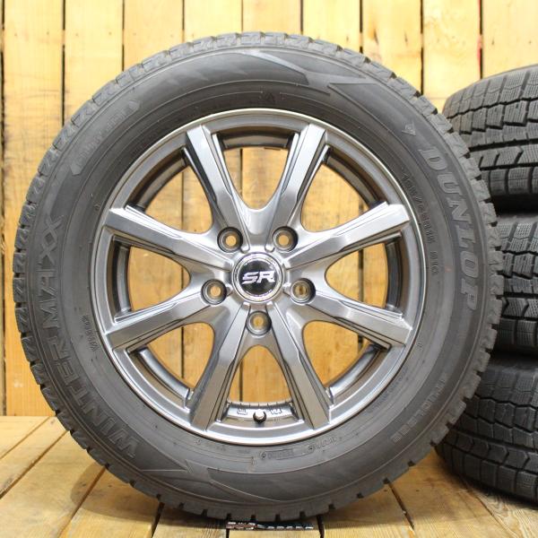 イボ付きほぼ新品タイヤ！送料込み！ 15インチ ノア ヴォクシー ステップワゴン WINTER MAXX ノア VOXY ステップワゴン アイシス セレナ シビック 15