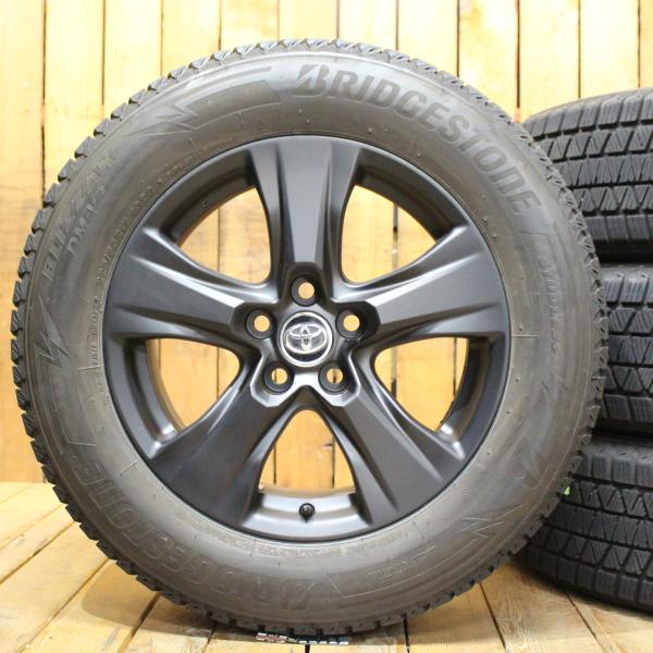 ハリアー TOYOTA トヨタ 純正 17インチ ブリヂストン DM-V3 225/65R17