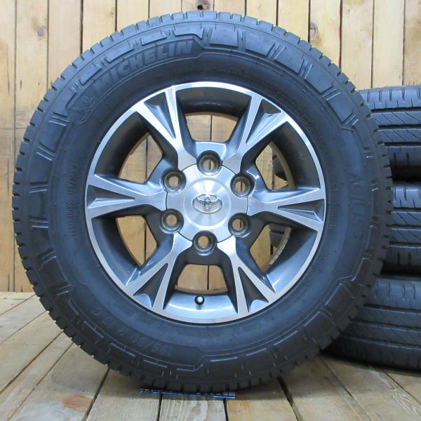 ハイエース　純正オプション　ホイール　195/80R15 ハイエース TOYOTA トヨタ 200系 純正オプションアルミ 15インチ 6J+35