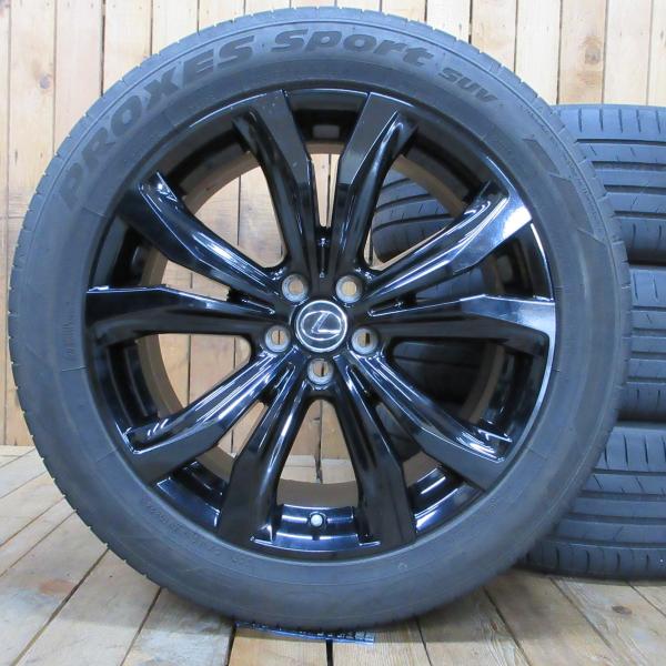 レクサス（LEXUS） 20系 RX 純正 ブラック 20インチ 8J+30 TOYO